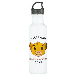 Bouteille D'eau Le Roi Lion  Simba Emoji - Vacances en famille