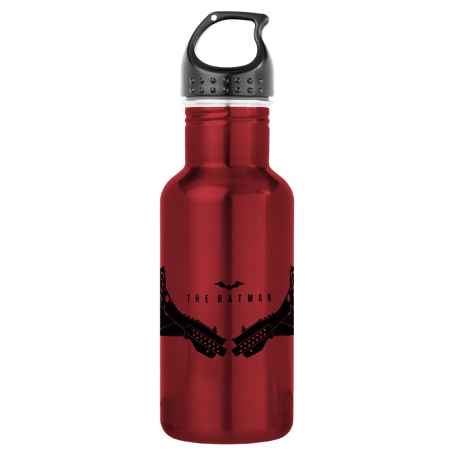 Bouteille D'eau Les ailes de chaume mécanique Batman (Devant)