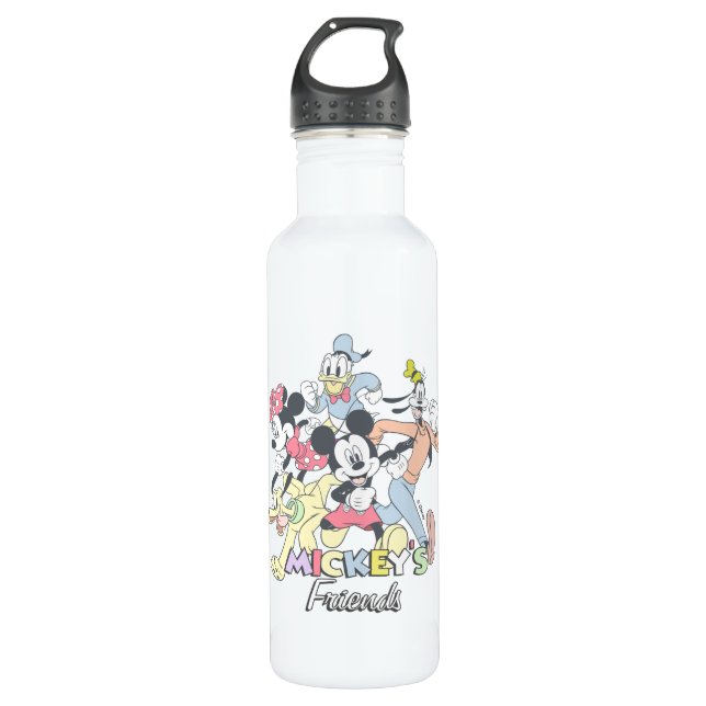 Bouteille D'eau Les amis de Mickey (Devant)