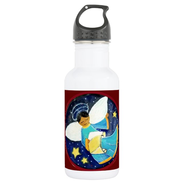 Bouteille D'eau Les anges ignorent (Devant)
