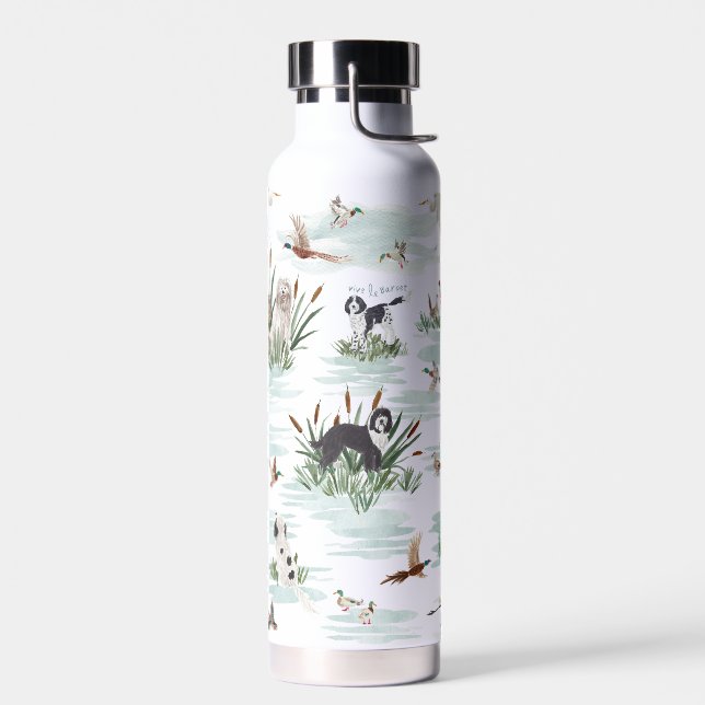 BOUTEILLE D'EAU LES BARBETS (Gauche)