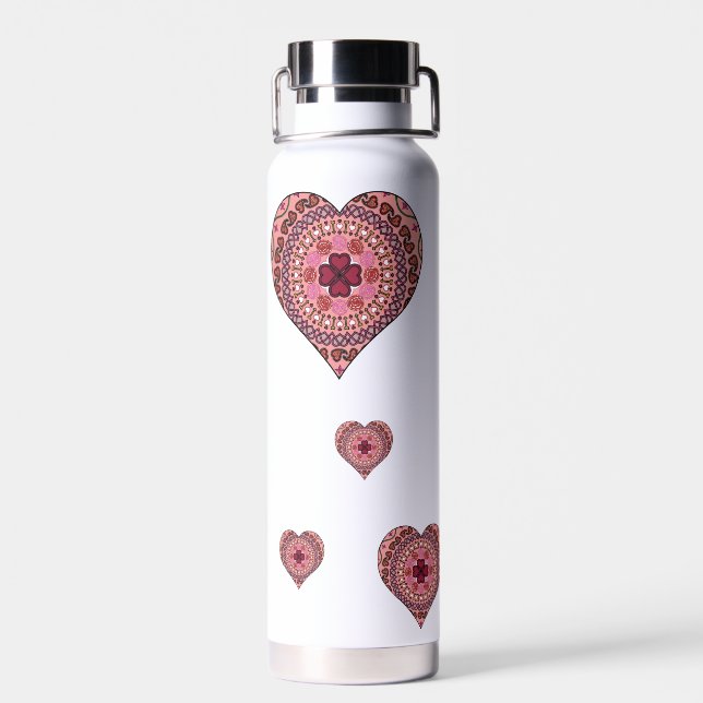 Bouteille D'eau Les couches du coeur (Arrière)