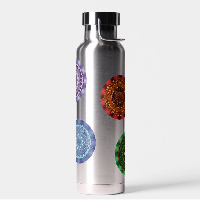 Bouteille D'eau Les éléments Mandalas (Gauche)