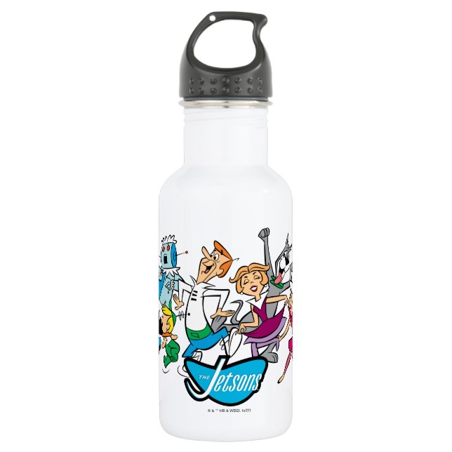 Bouteille D'eau Les Jetsons | Family Dance Party en acier inoxydab (Devant)