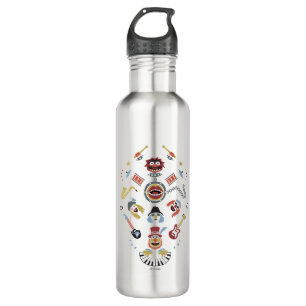 Bouteille D'eau Les Muppets Electric Mayhem Iconic Shape Graphic