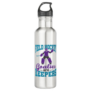 Bouteille D'eau Les objectifs de hockey sur gazon sont des gardien