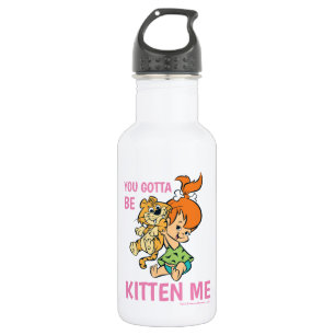Bouteille D'eau Les Pierrafeu  Galets et son tigre