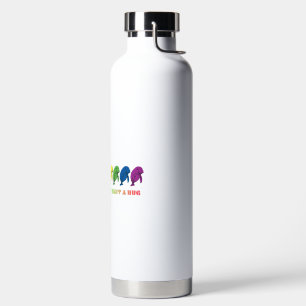 Bouteille D'eau LGBTQIA+ Manatees veulent juste un câlin