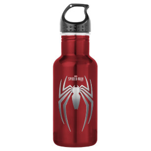 Bouteille D'eau L'homme-araignée de Marvel   Emblème d'araignée mé