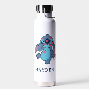 Bouteille D'eau Lilo & Stitch   Stitch Couvert dans les baisers