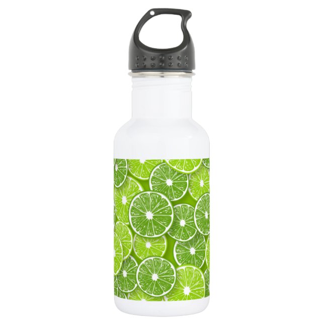 Bouteille D'eau Lime pop (Devant)