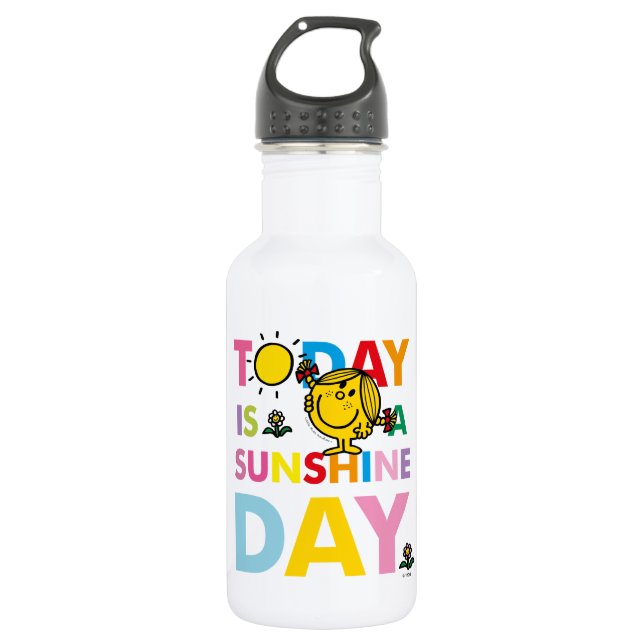 Bouteille D'eau Little Miss Sunshine | Aujourd'hui est la journée  (Devant)
