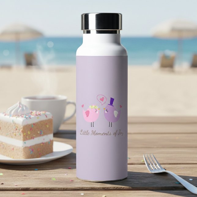 Bouteille D'eau Little Moments of Joy Insulated Water Bottle  (Créateur téléchargé)