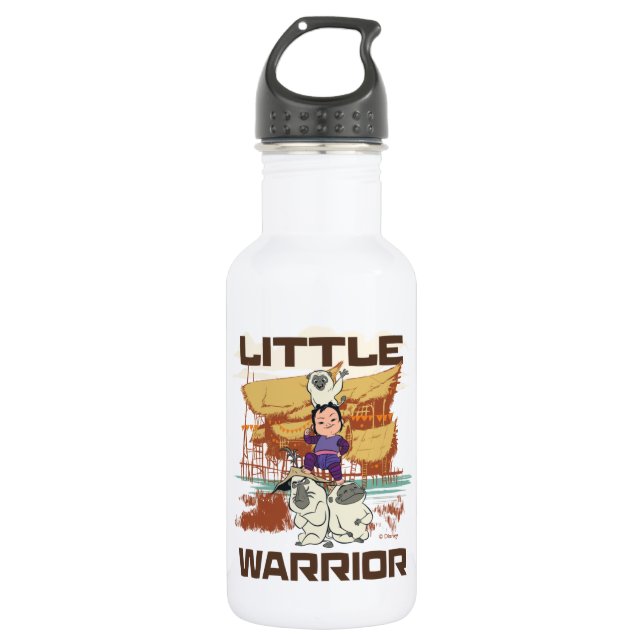Bouteille D'eau Little Noi & Ongi - Little Warrior (Devant)