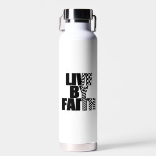 Bouteille D'eau Live By Faith Water Bottle