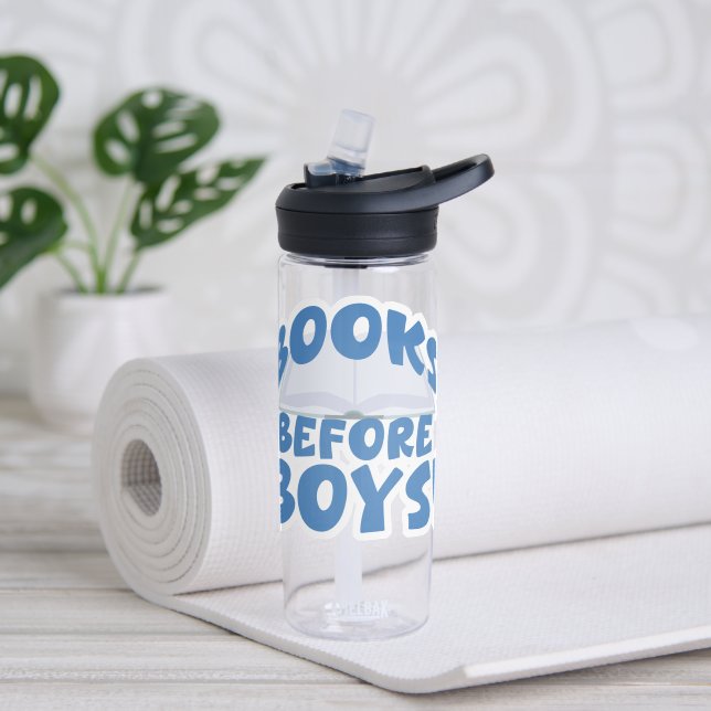 Bouteille D'eau Livres avant les garçons Cheeky amusant lecteur de (Yoga)