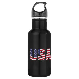 Bouteille D'eau Logo "All American" Patriotic USA
