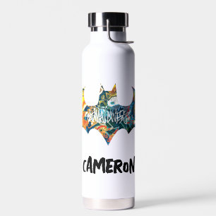 Bouteille D'eau Logo Batman Graffiti Neon 80's