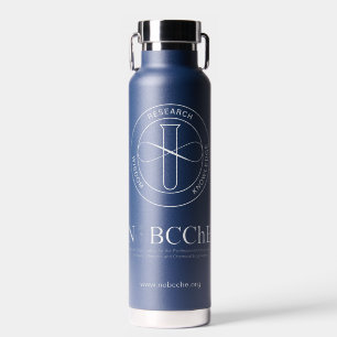 Bouteille D'eau Logo blanc NOBCChE isolé