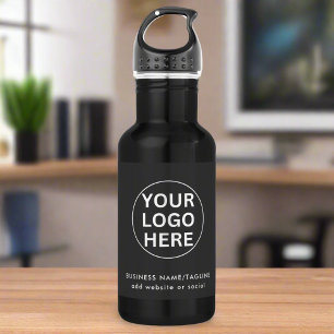 Bouteille D'eau Logo commercial gris l Promotionnels Professionnel