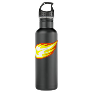 Bouteille D'eau Logo De Blasers Et Machines Monster Fireball