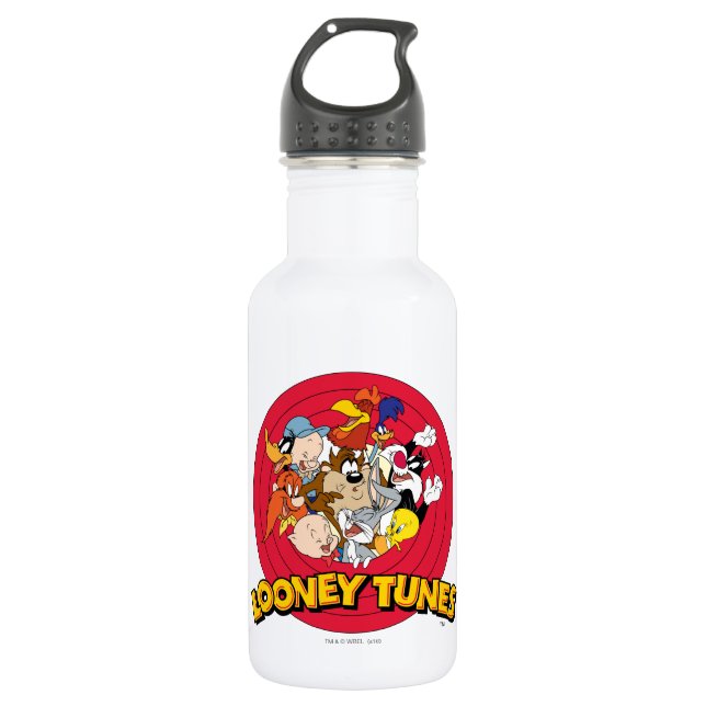 Bouteille D'eau Logo de caractères LOONEY TUNES™ (Devant)