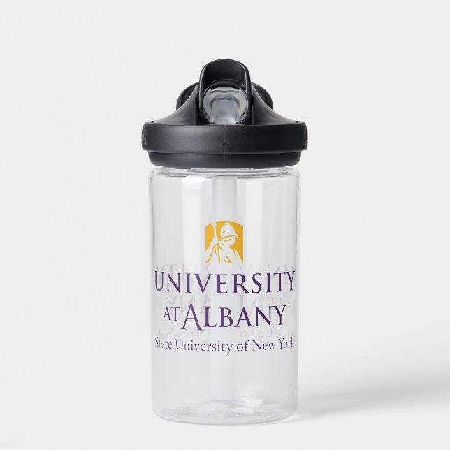 Bouteille D'eau Logo de l'Université d'Albany (Avant)