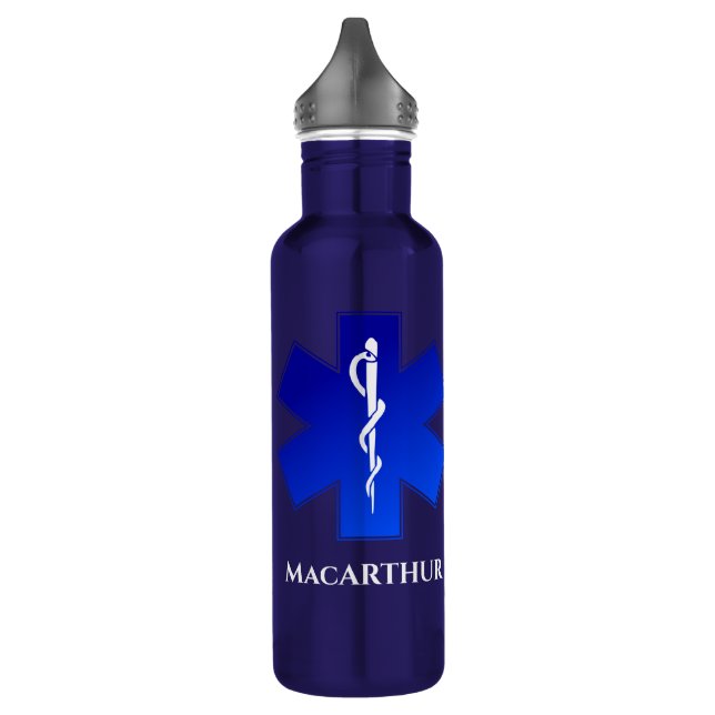 Bouteille D'eau Logo de SME avec le nom/le numéro d'appel (Gauche)