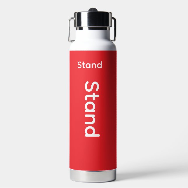 Bouteille D'eau Logo debout  (Salle de sport)