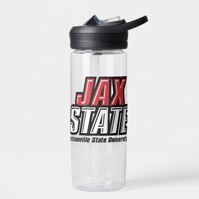 Bouteille D'eau Logo d'état de Jacksonville State University JAX S (Gauche)