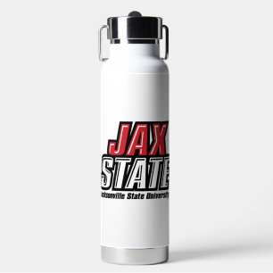 Bouteille D'eau Logo d'état de Jacksonville State University JAX S