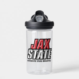 Bouteille D'eau Logo d'état de Jacksonville State University JAX S