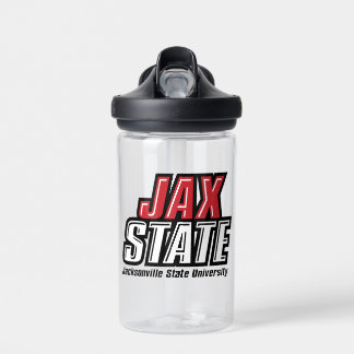 Bouteille D'eau Logo d'état de Jacksonville State University JAX S