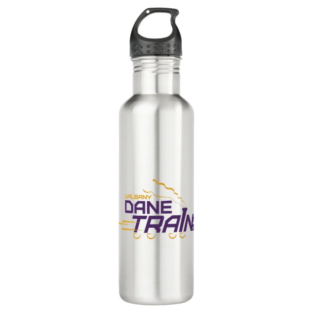 Bouteille D'eau Logo du train UAlbany Dane (Devant)