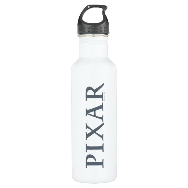 Bouteille D'eau Logo gris de Pixar (Devant)