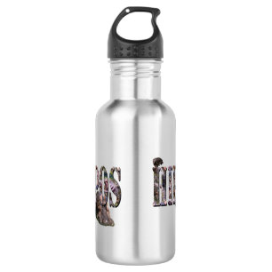 Bouteille D'eau Logo Hippo Avec Hippopotame,