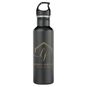 Bouteille D'eau Logo Promotionnel immobilier moderne