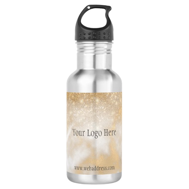 Bouteille D'eau Logo promotionnel personnalisé (Devant)