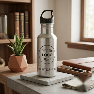Bouteille D'eau Logo promotionnel personnalisé - Pas de commande m