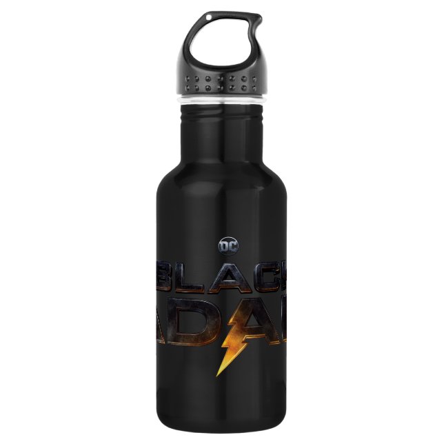 Bouteille D'eau Logo théâtral Black Adam (Devant)