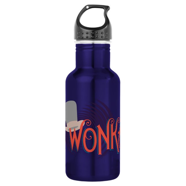 Bouteille D'eau Logo Wonka Spiral (Devant)