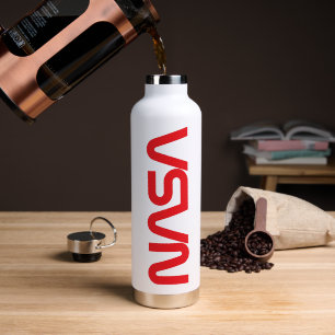 Bouteille D'eau Logotype Rocket blanc Isolé de la NASA