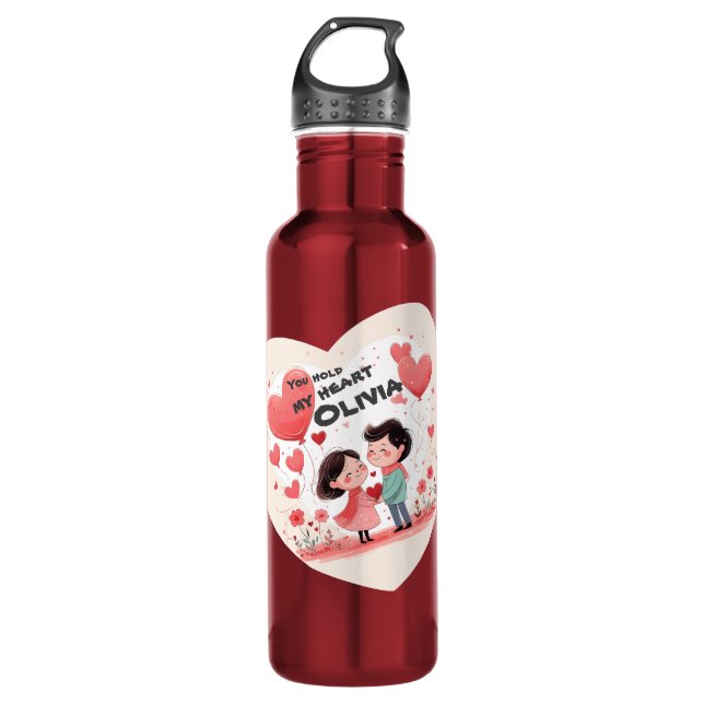 Bouteille D'eau love water bottler (Devant)