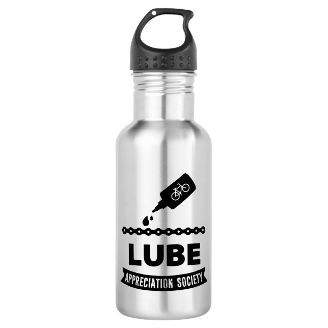 Bouteille D'eau Lube Appreciation Society Cycling (Devant)