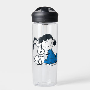 Bouteille D'eau Lucy Hugging Snoopy