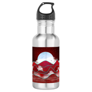 Bouteille D'eau Lune rouge