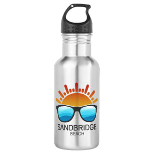 Bouteille D'eau Lunettes de soleil de Sandbridge Beach Virginie
