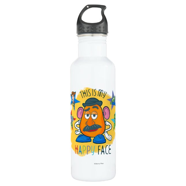 Bouteille D'eau M. Potato Head | Voici mon joyeux visage (Devant)