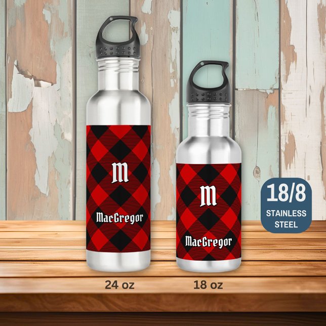 Bouteille D'eau MacGregor Rob Roy Tartan (Créateur téléchargé)