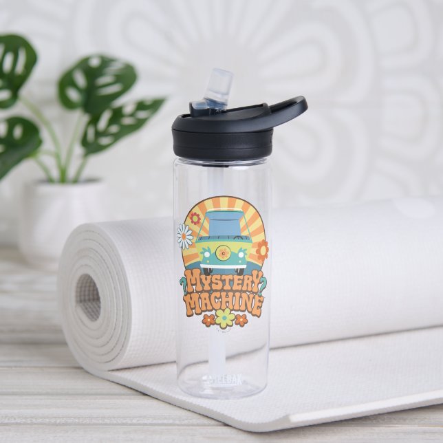 Bouteille D'eau Machine de mystère Van Floral Graphisme (Yoga)